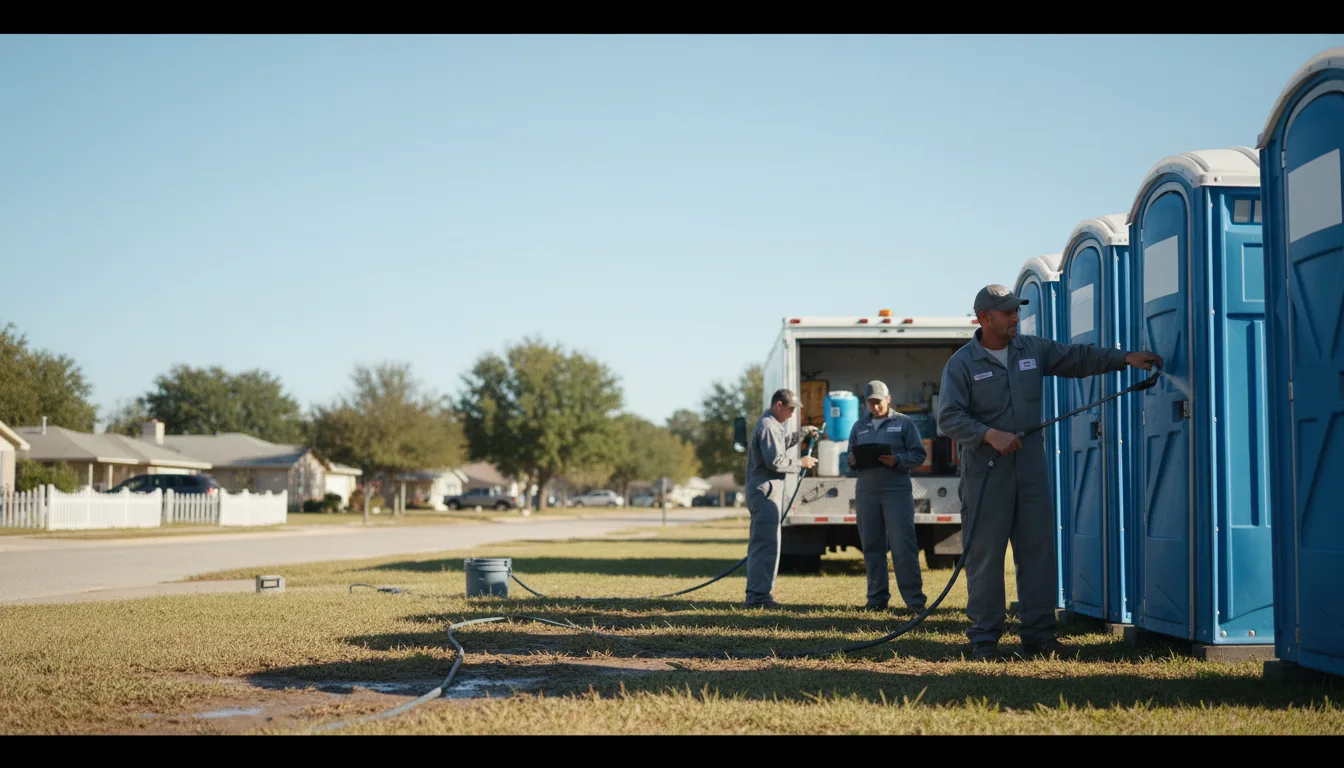 Long-Term Portable Toilet Rental in Whitehall, MI near me